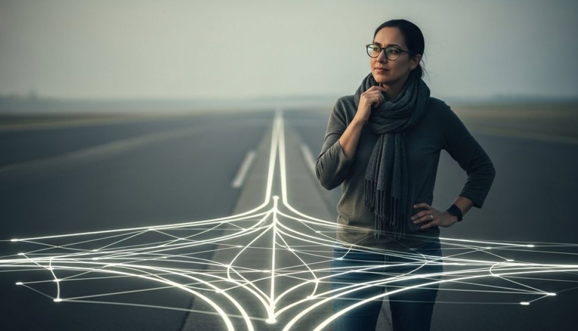 Selbstständiger plant seine LinkedIn Marketing Strategie zur Kundengewinnung.